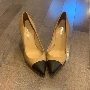 Chanel wedges